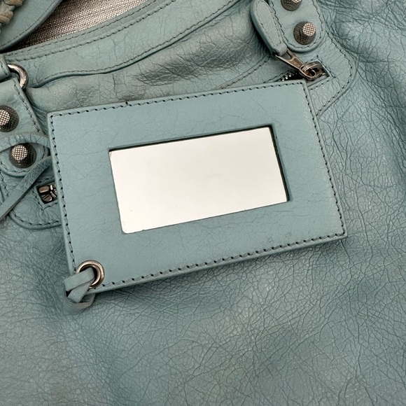 Balenciaga City Handbag in Light Blue - Picture 6 of 9